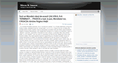 Desktop Screenshot of mirceamionescu.com